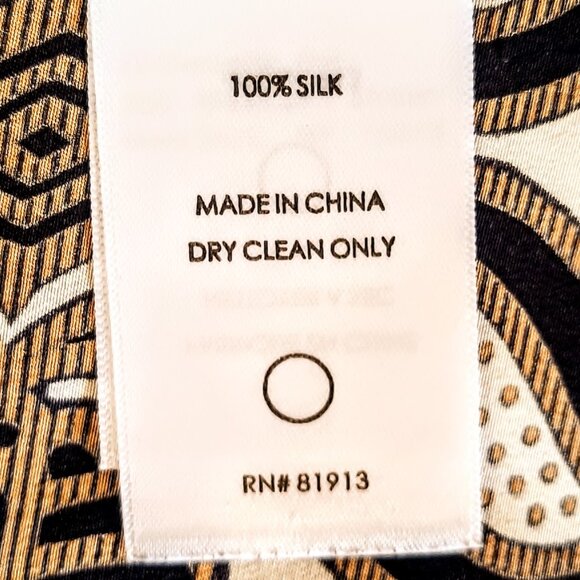 Tracy Reese Silk Surplice Wrap Blouse - Picture 5 of 5